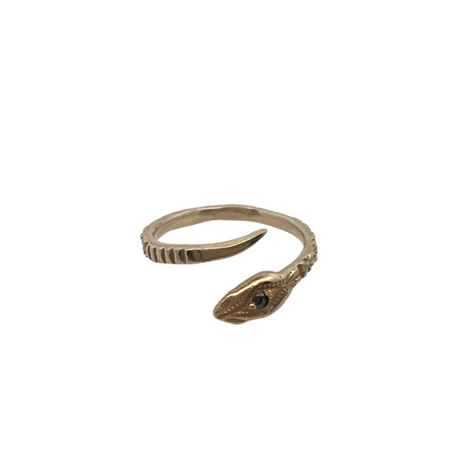 Open Snake Ring