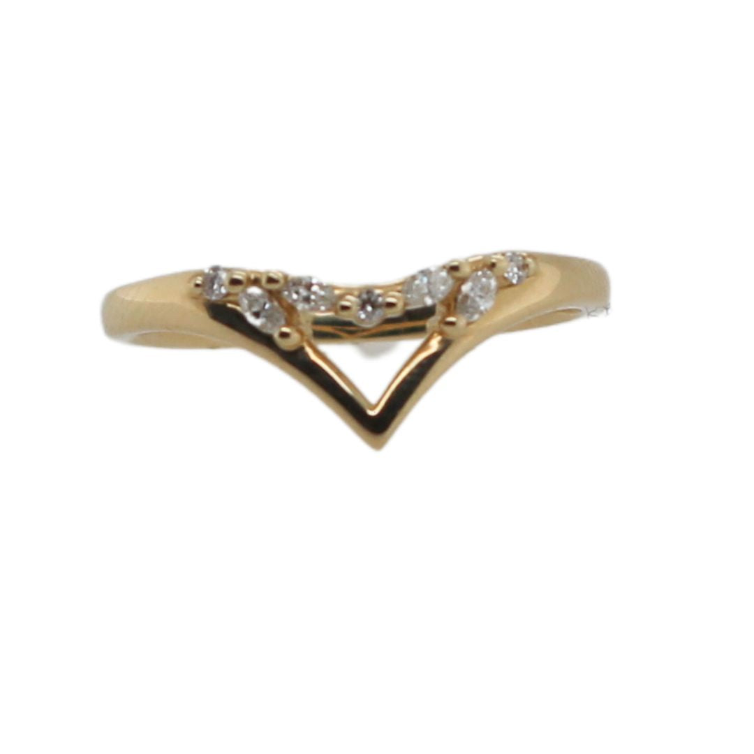 Language of Spirit - Diamond Point Wedding Band