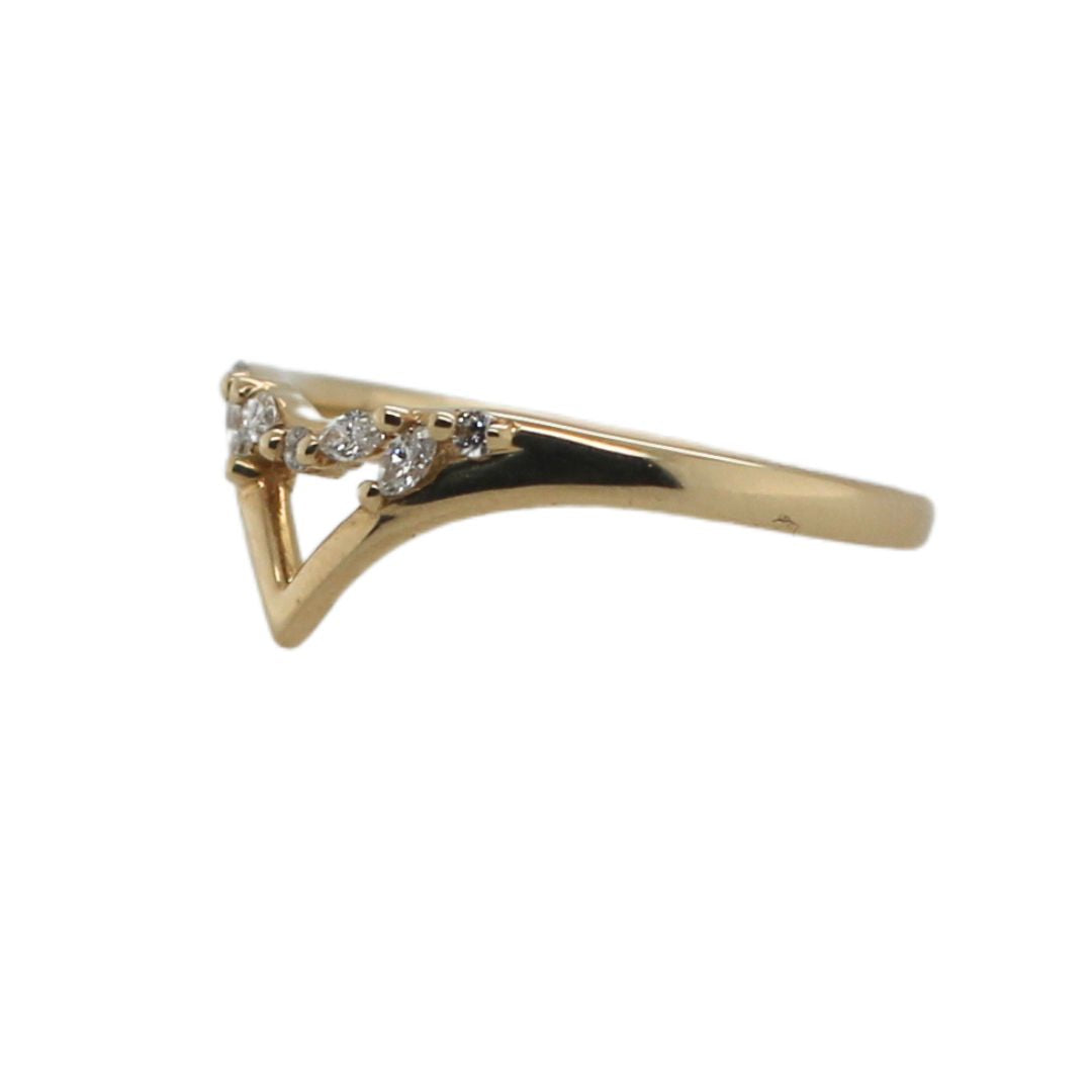 Language of Spirit - Diamond Point Wedding Band