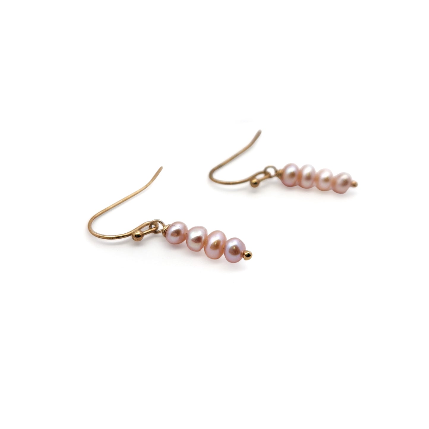 Pearl Bead Drop Earrings