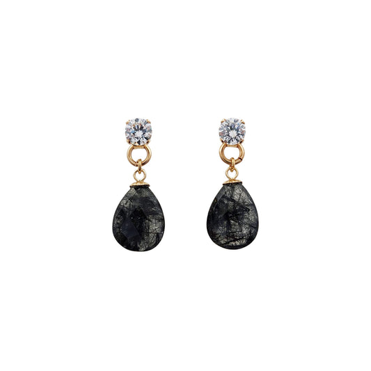 2-Ways-to-Wear CZ & Quartz Drop Earrings