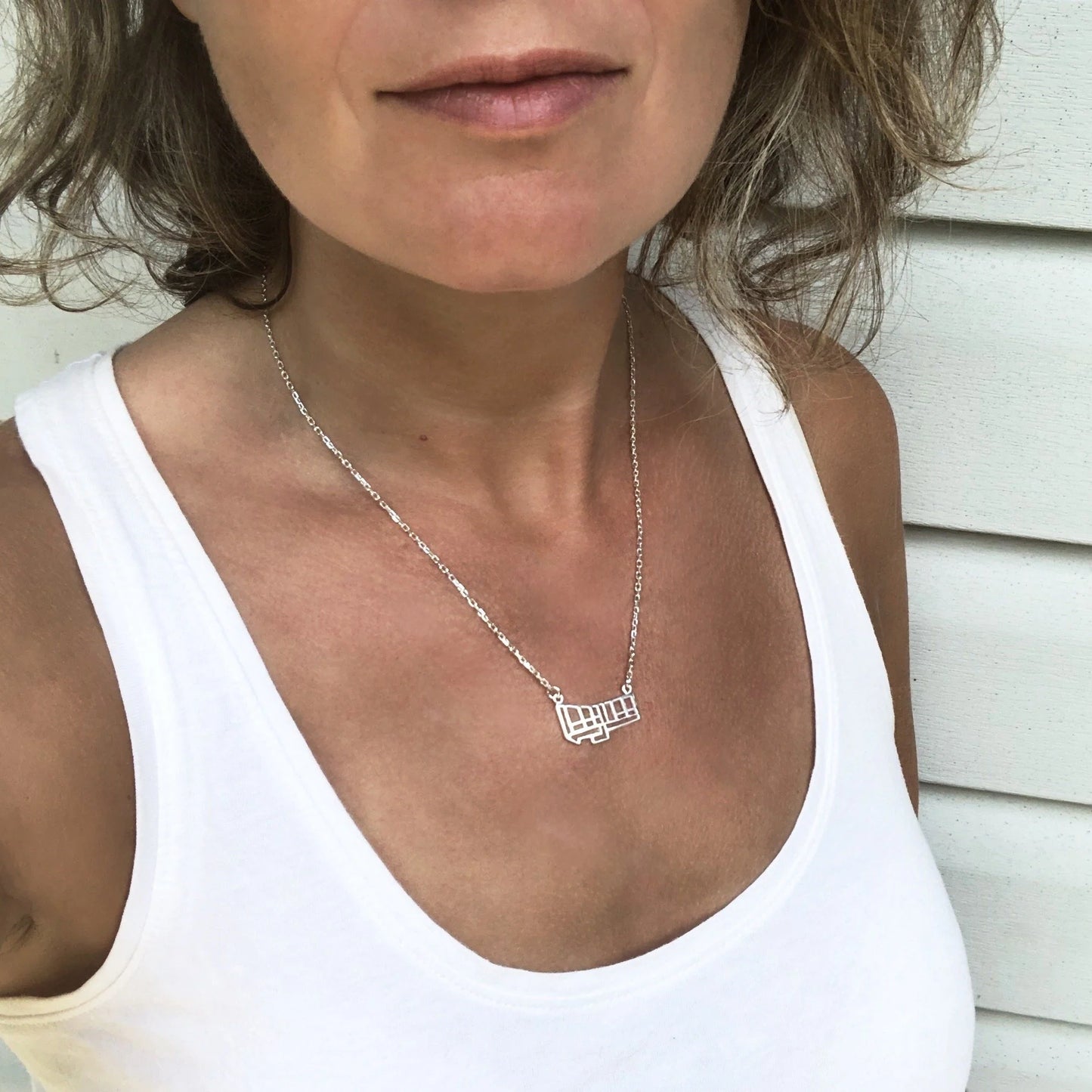 Trinity Bellwoods / Queen West Map Pendant