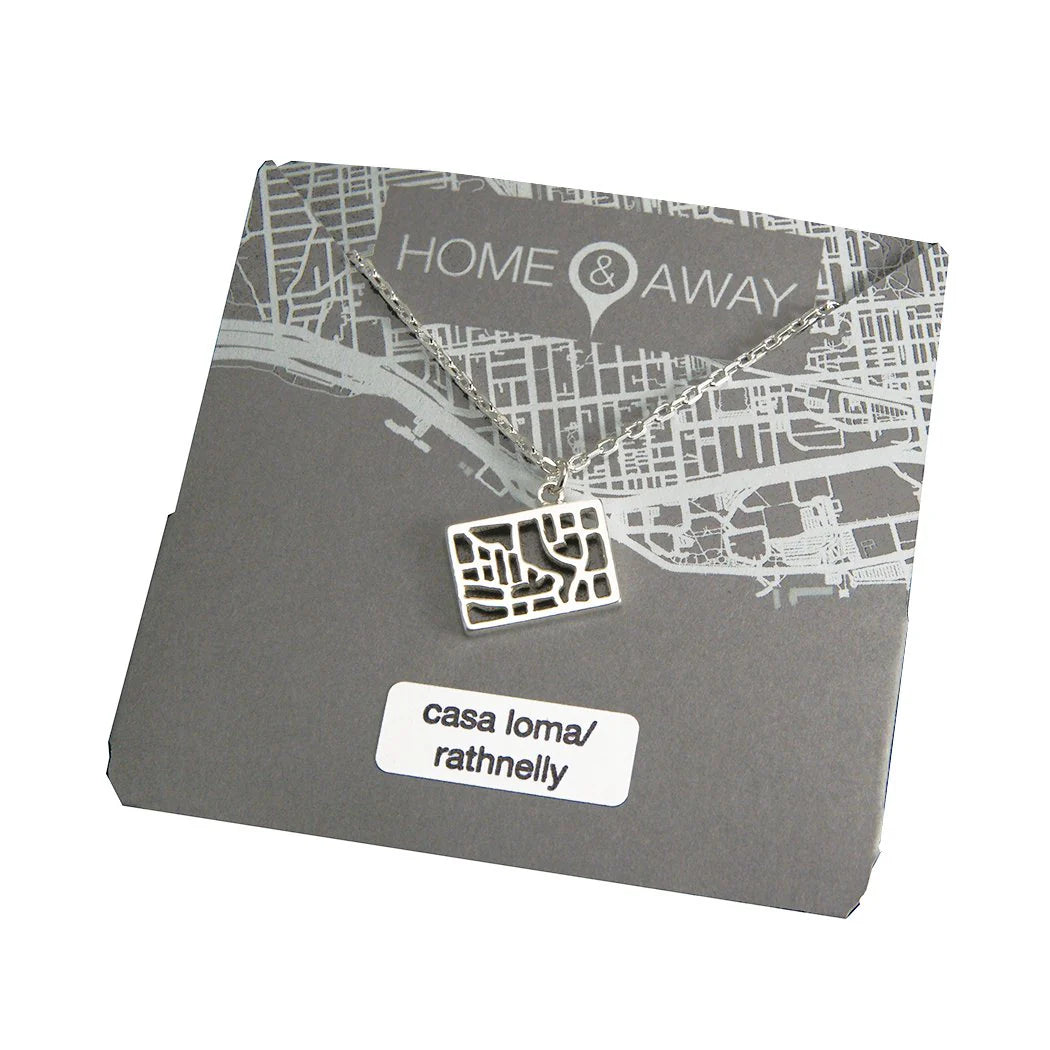 Casa Loma / Rathnelly Map Pendant