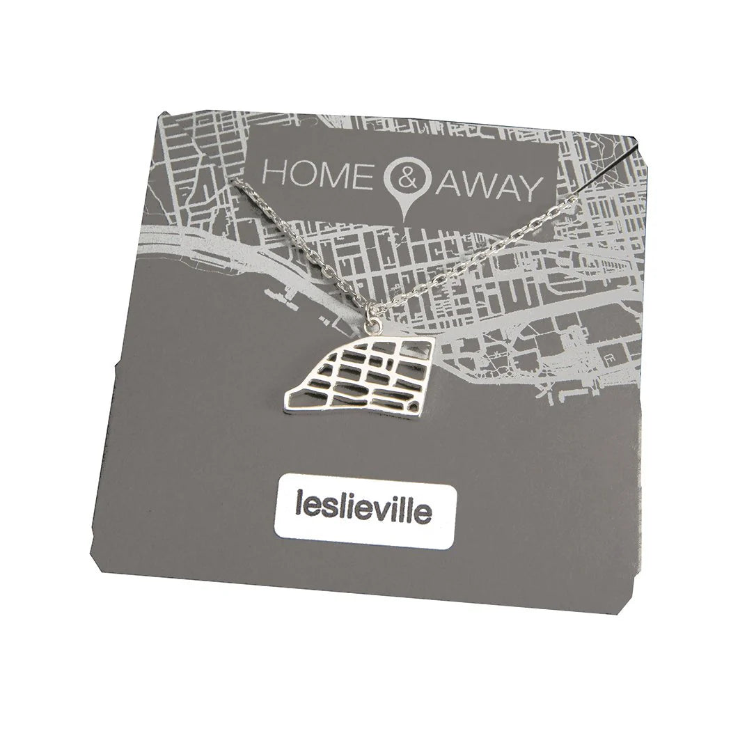 Leslieville Map Pendant