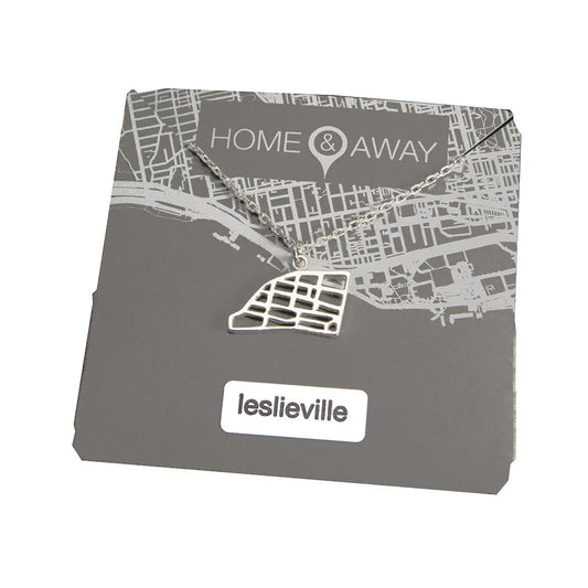 Leslieville Map Pendant