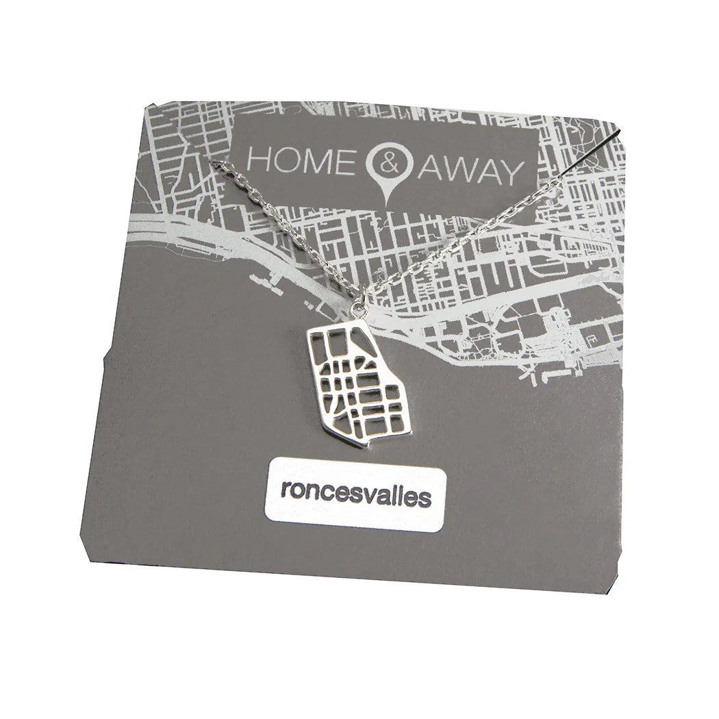 Roncesvalles Map Pendant