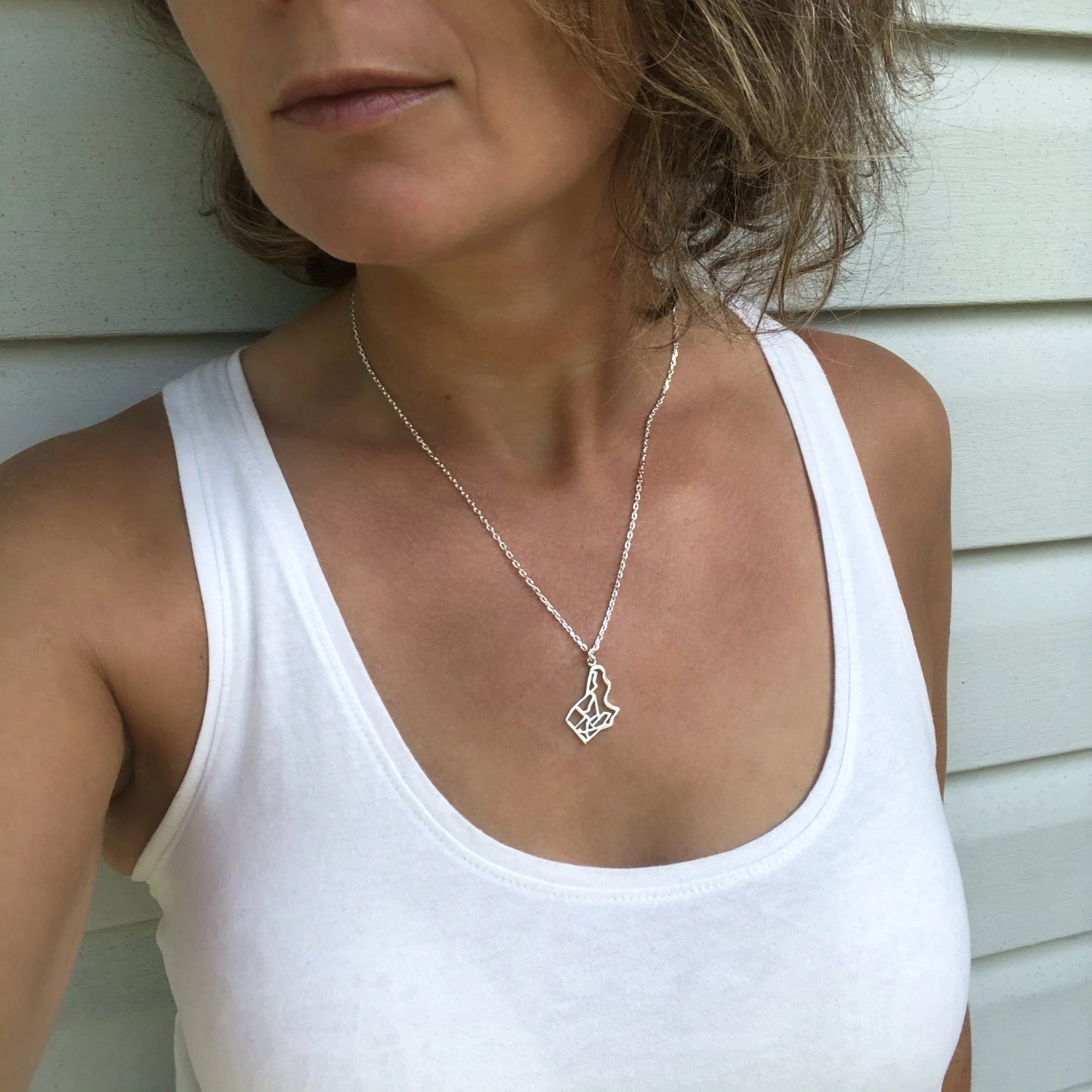 Rosedale Map Pendant