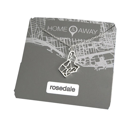 Rosedale Map Pendant