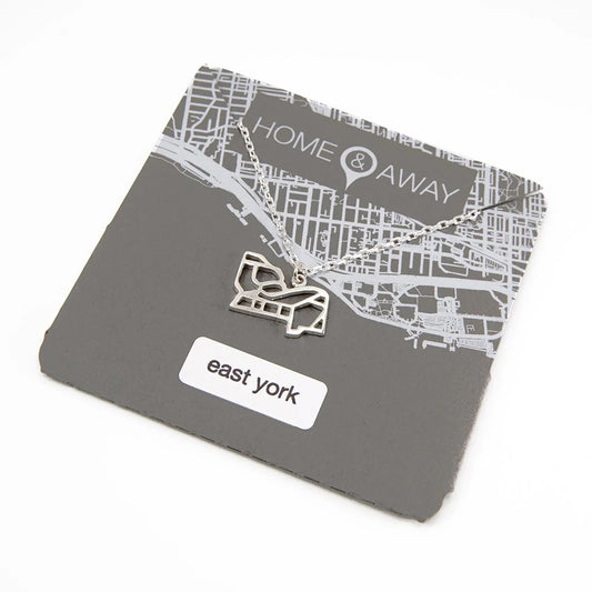 East York Map Pendant