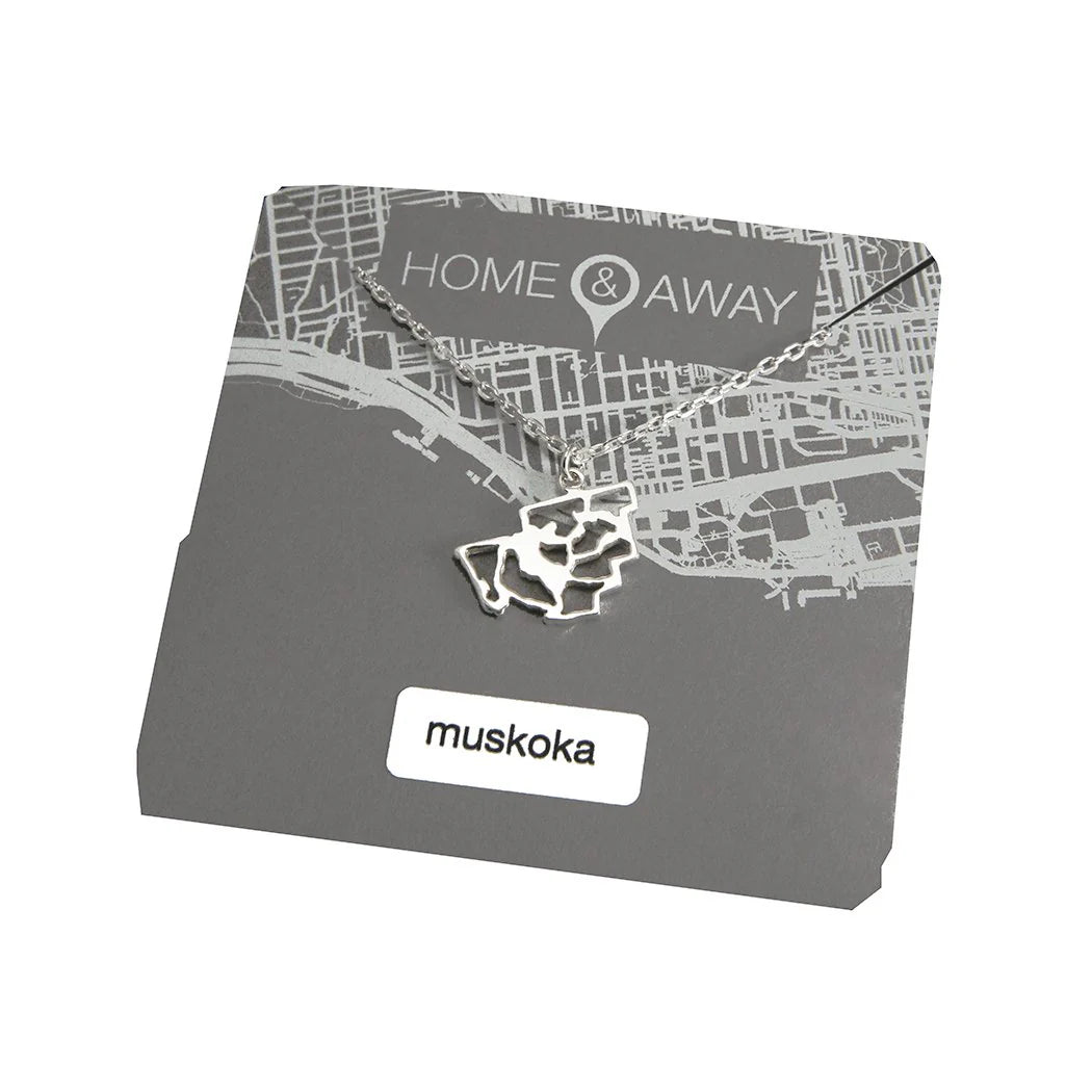 Muskoka Map Pendant
