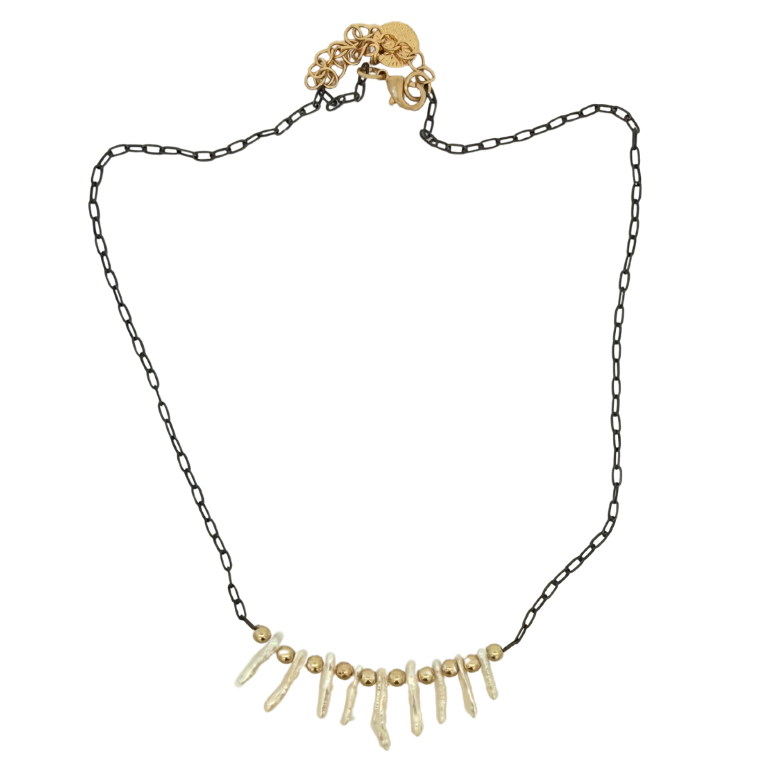 Long Pearl Necklace
