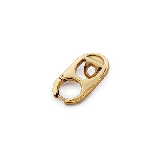 Pop Tab / Soda Tab Earring - Gold