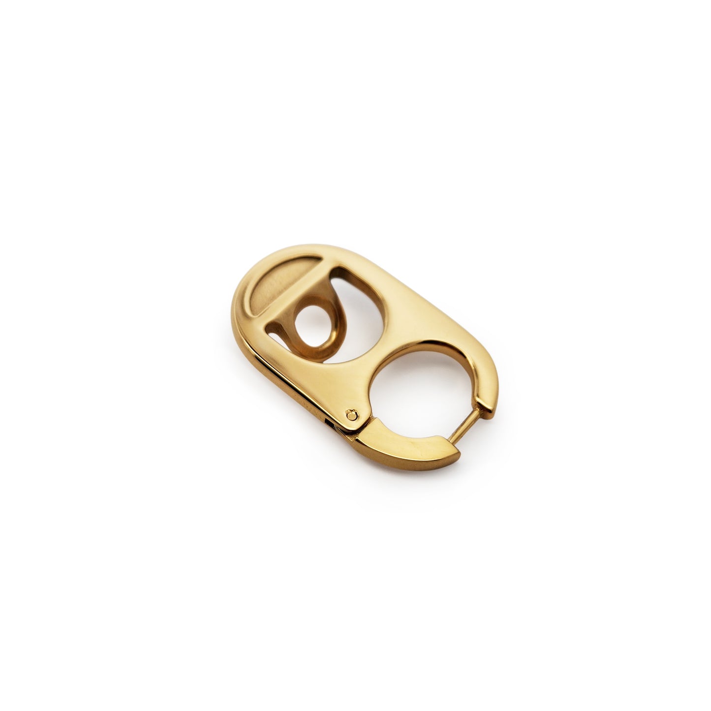 Pop Tab / Soda Tab Earring - Gold