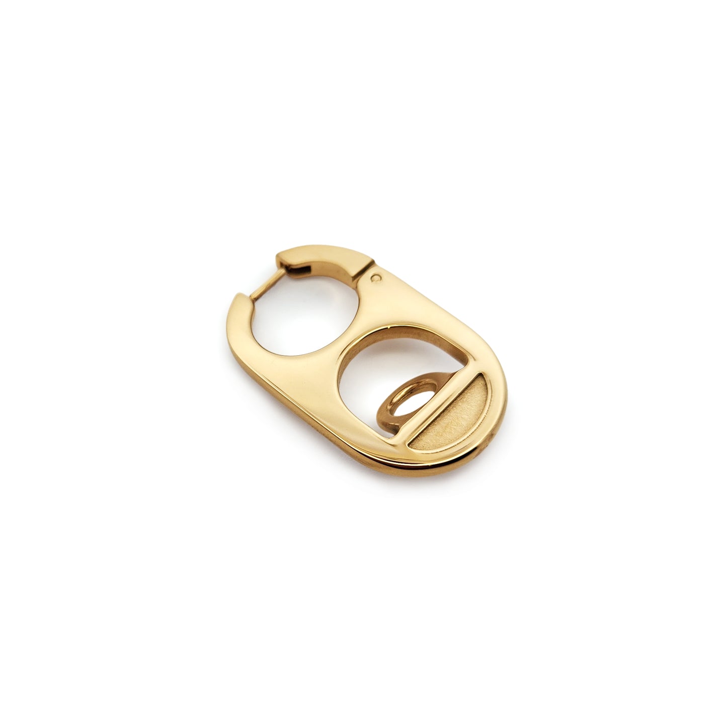Pop Tab / Soda Tab Earring - Gold