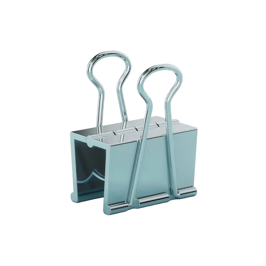 Binder Clip Earring