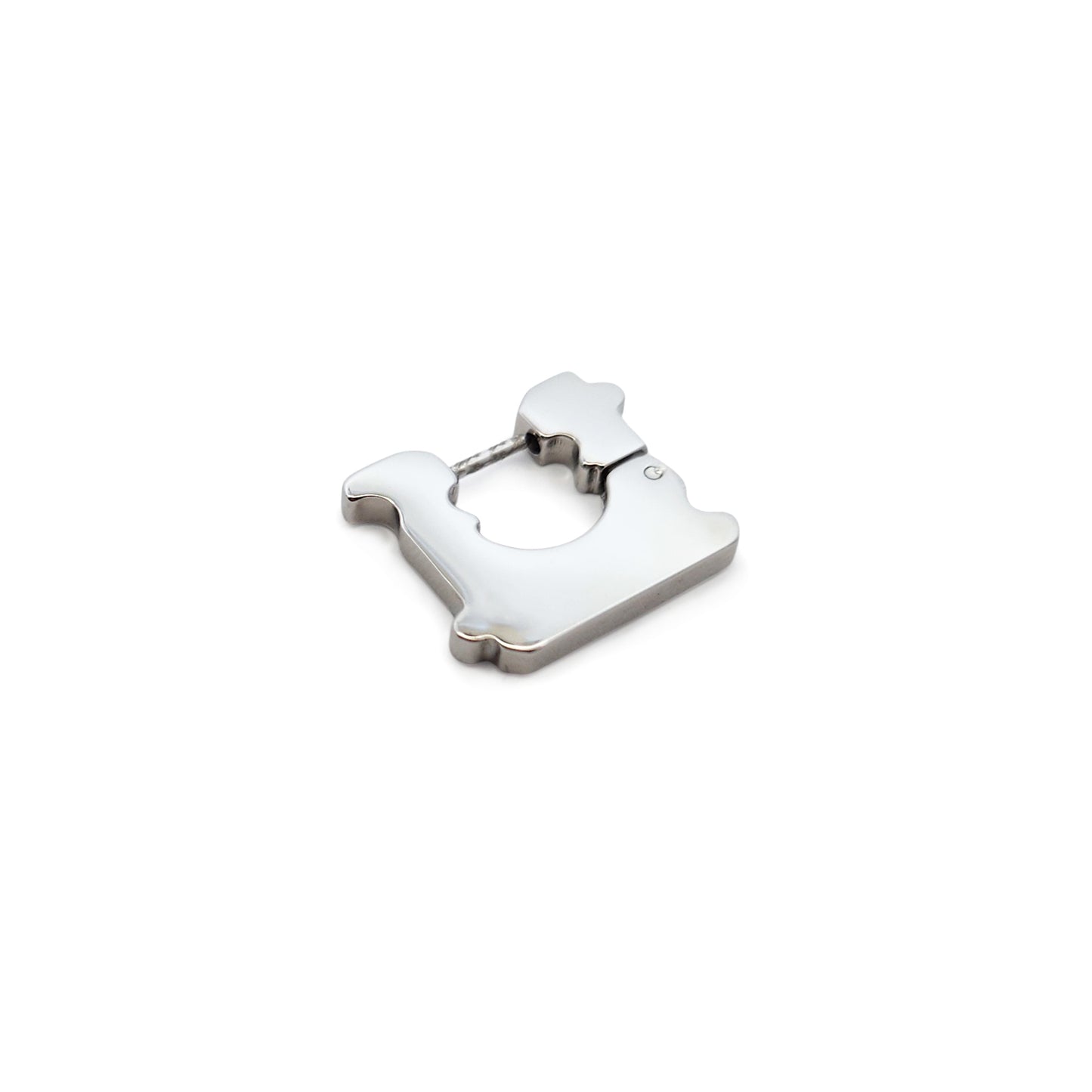 Mini Bread Tab Earring