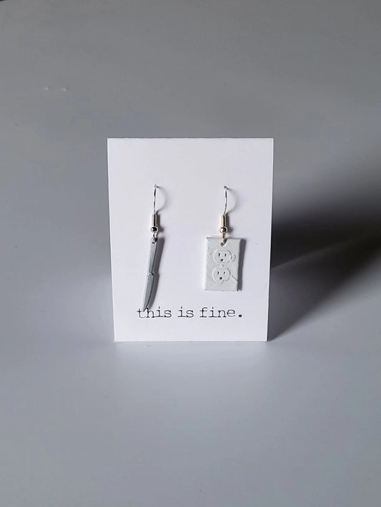 Intrusive Thoughts Earrings