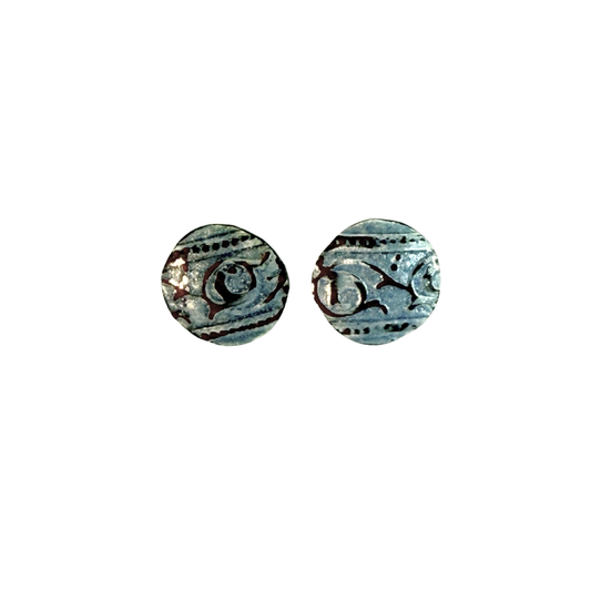 Small Enamel Pattern Studs