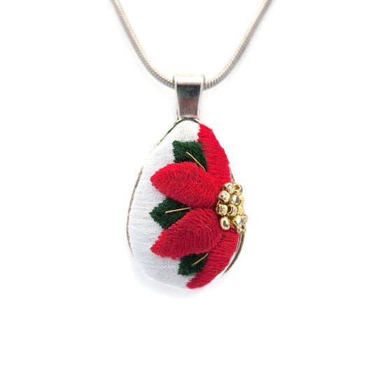 Poinsettia Pendant