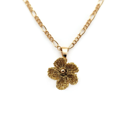 Gold-Plated Bloom Necklace