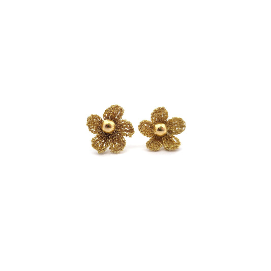 Gold Mini Bloom Embroidery Studs