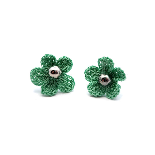 Green Mini Bloom Embroidery Studs