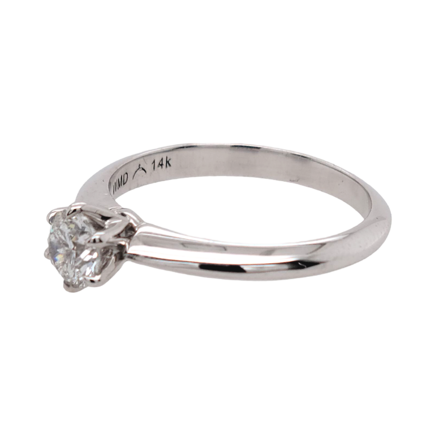 Six Prong Diamond Ring