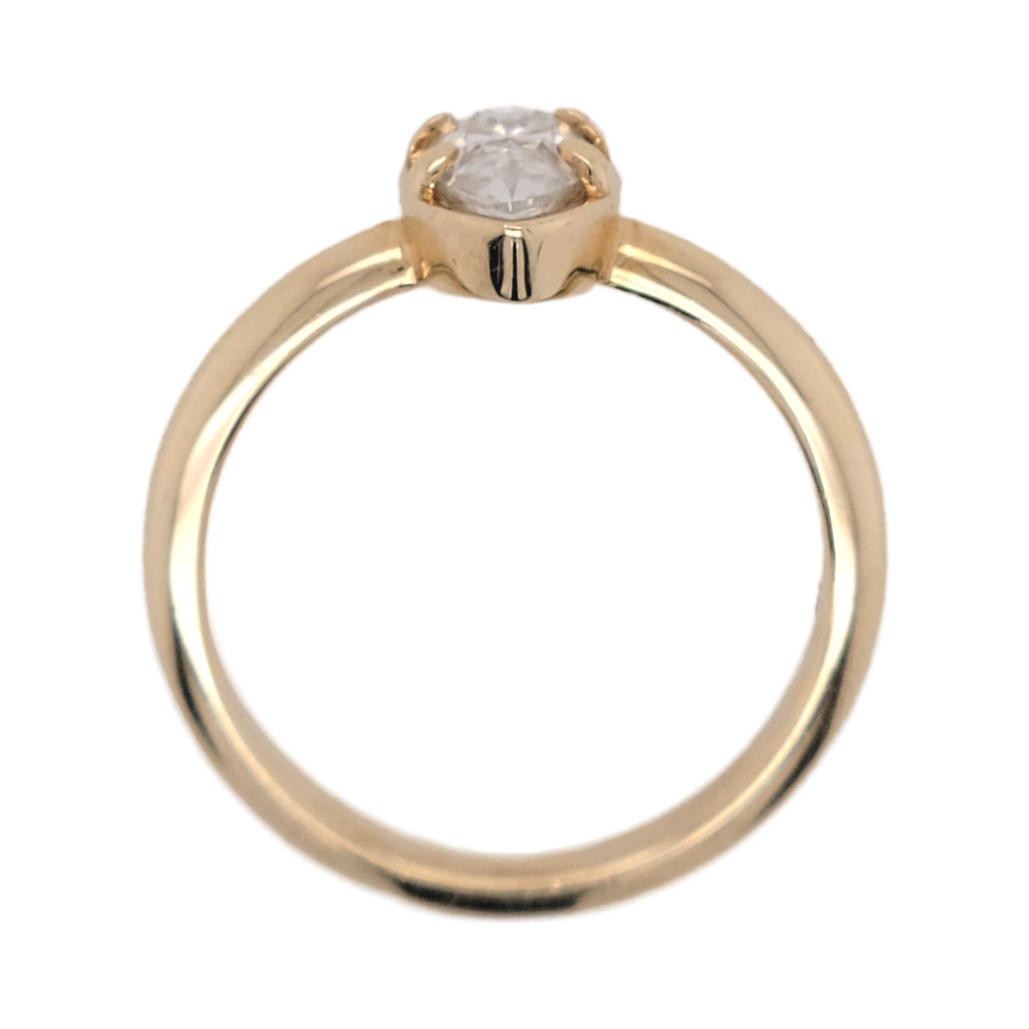 Marquis Moissanite Ring