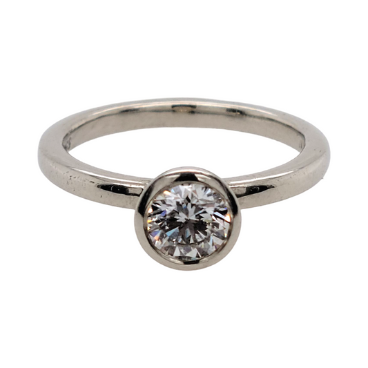 Bezel Diamond Ring