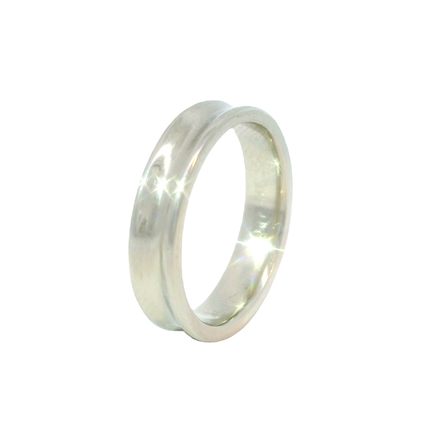 Concave Gold Band