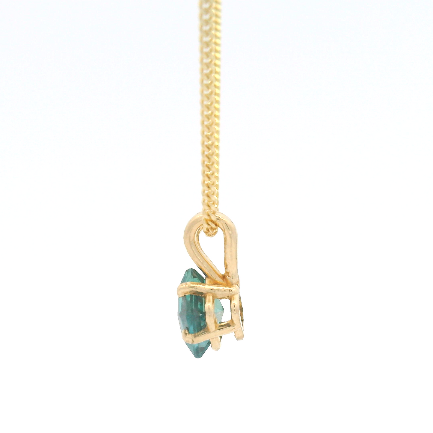 Square-Cut Alexandrite Necklace