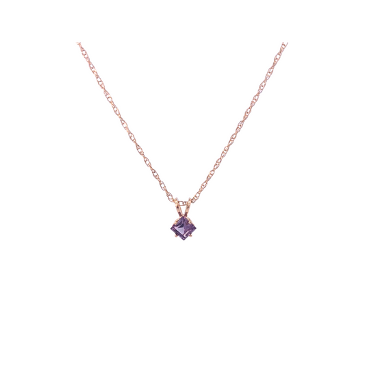 Gold & Alexandrite Necklace