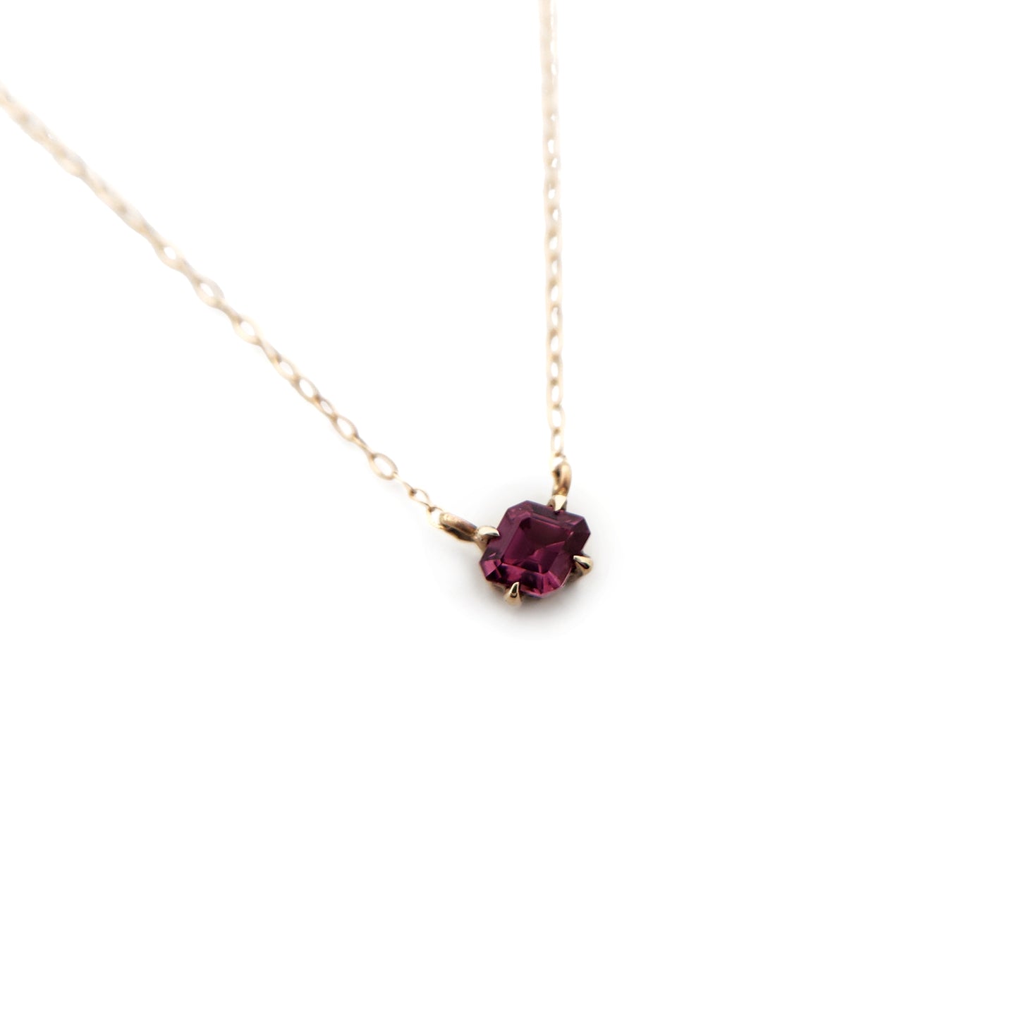 Rhodolite Lozenge Pendant