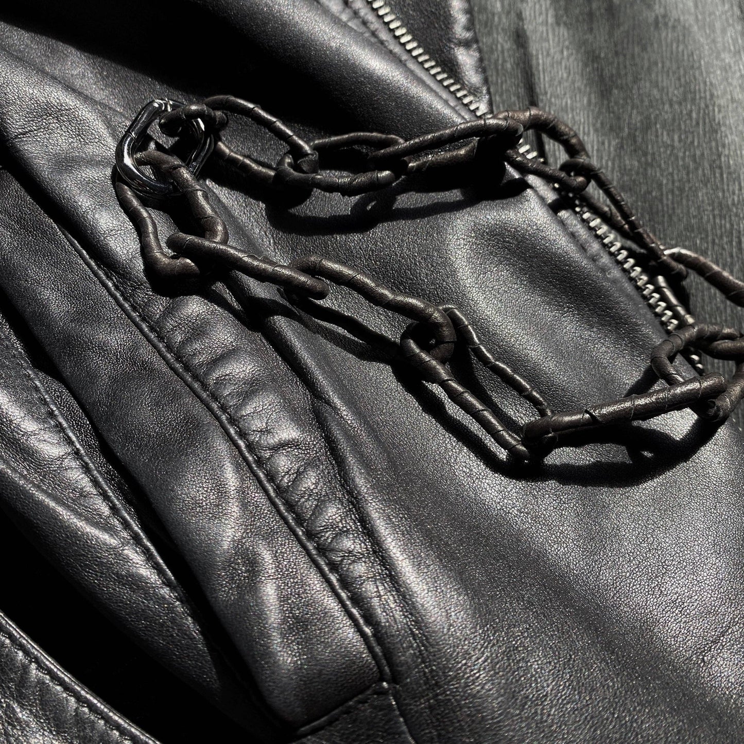 Link Leather Necklace
