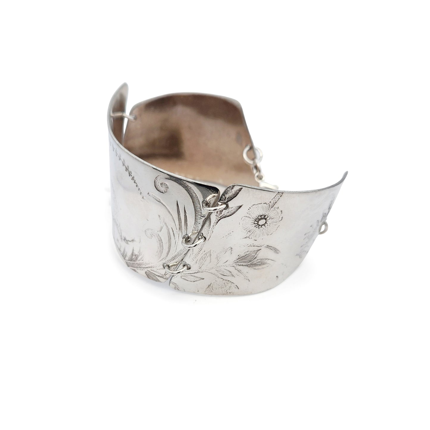 Vintage Silverware 2" Bracelet