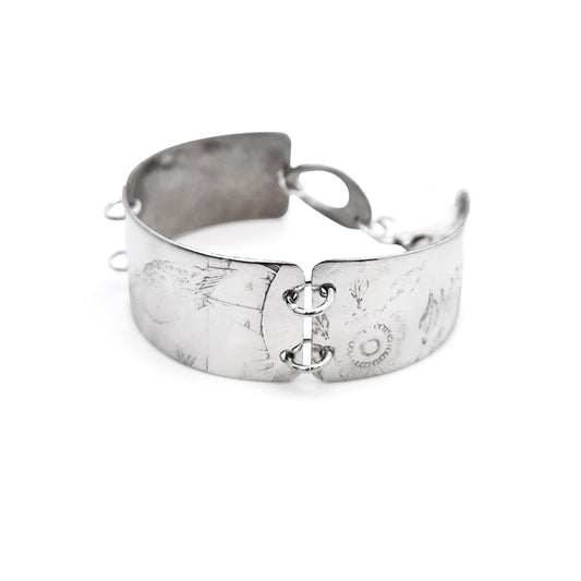 Vintage Silverware 1" Bracelet