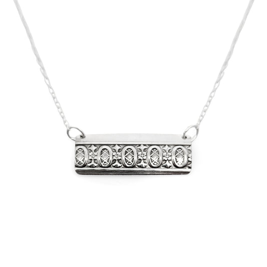 Vintage Silverware Bar Pendant
