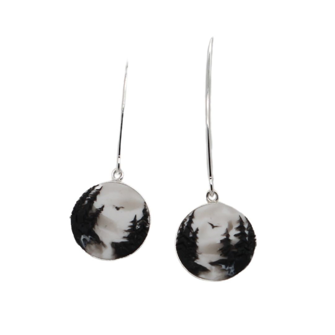 Handmade Polymer Sombio Hook Earrings