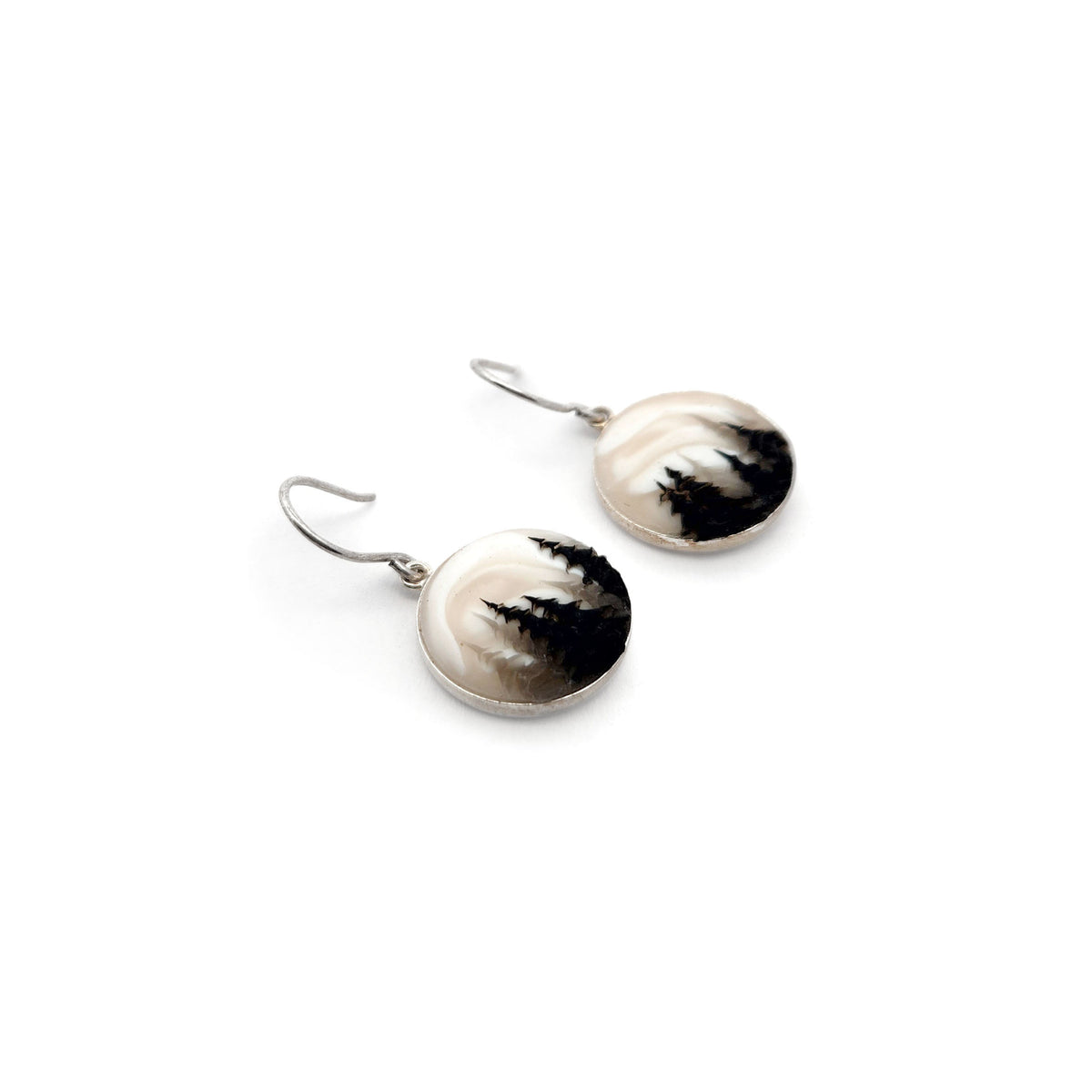 Handmade Polymer Mountain Cedar Earrings