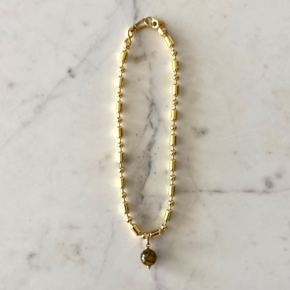 Alligator Agate Necklace