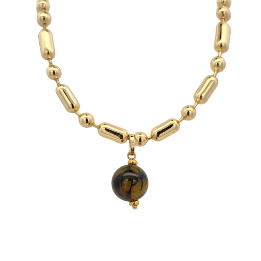 Alligator Agate Necklace