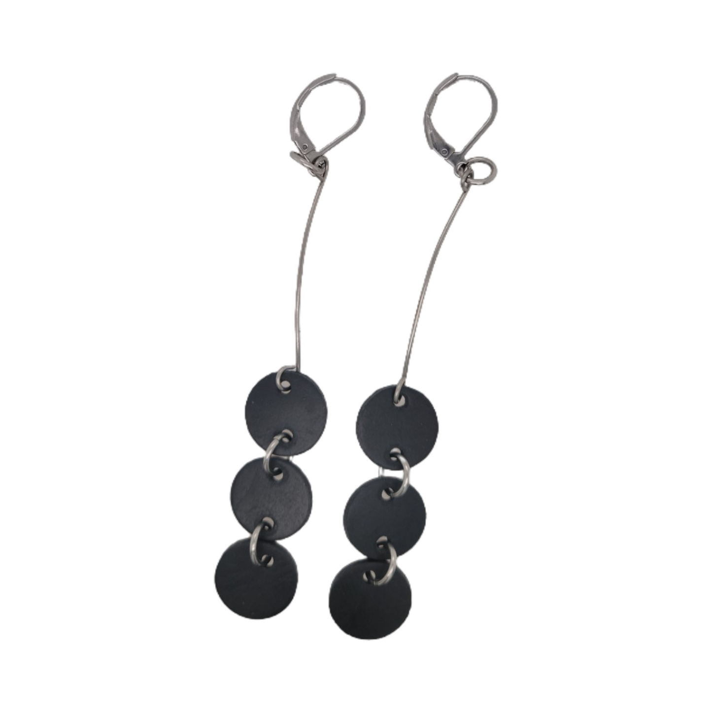 Streamline Round Earrings
