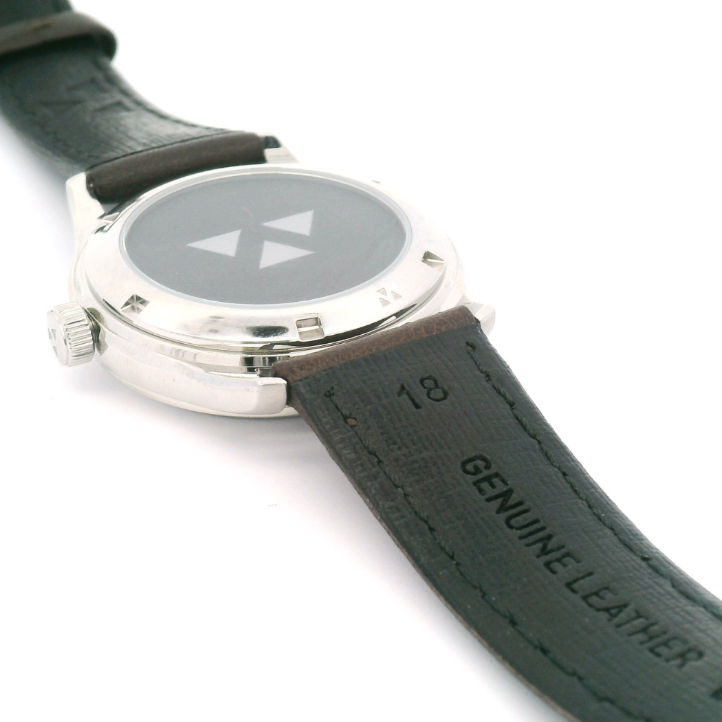 Prism Abalone Brown Leather Mechanical Watch