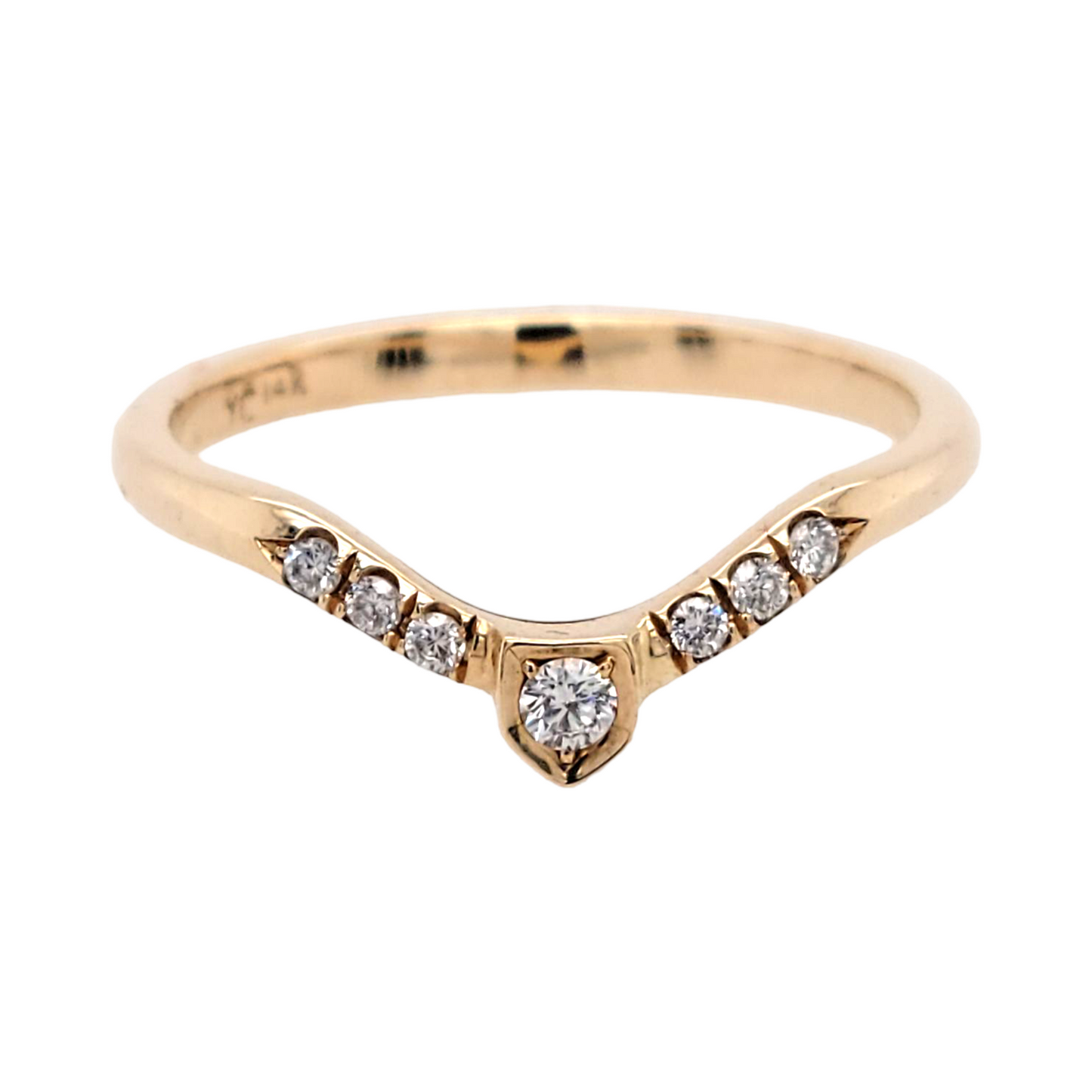 Diamond Shield Ring