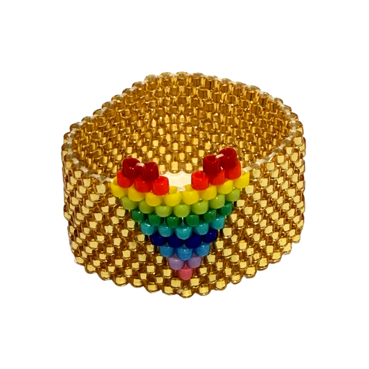 Golden Pride Stretch Ring