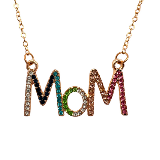 Mom Letter Necklace