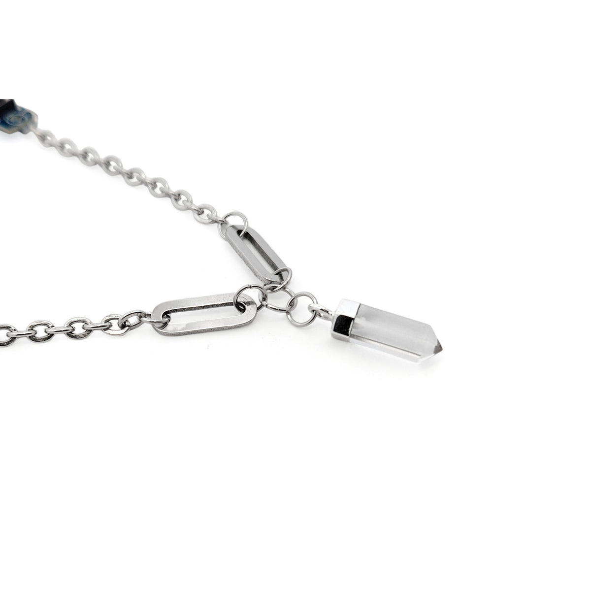 Microchip Circuit Board & Quartz Crystal Pendant