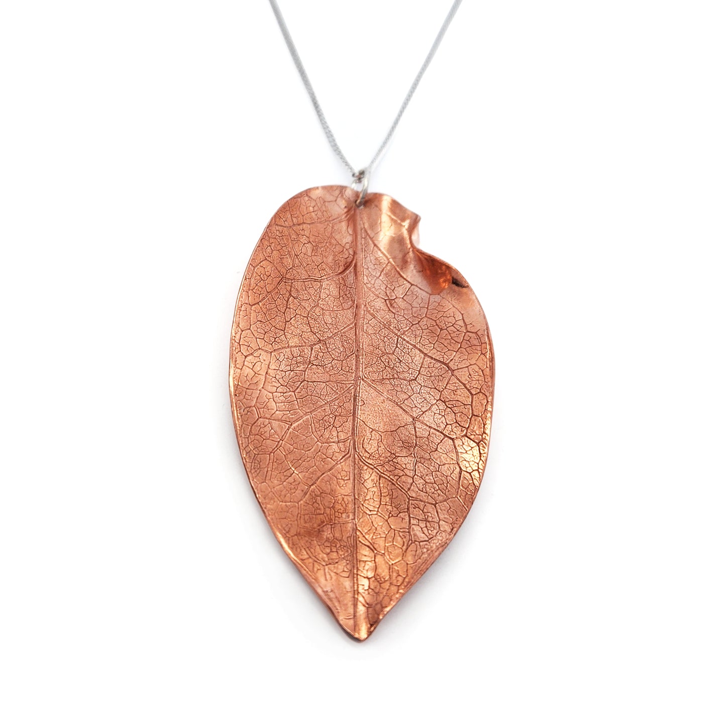 Large Autumn Leaf Necklace