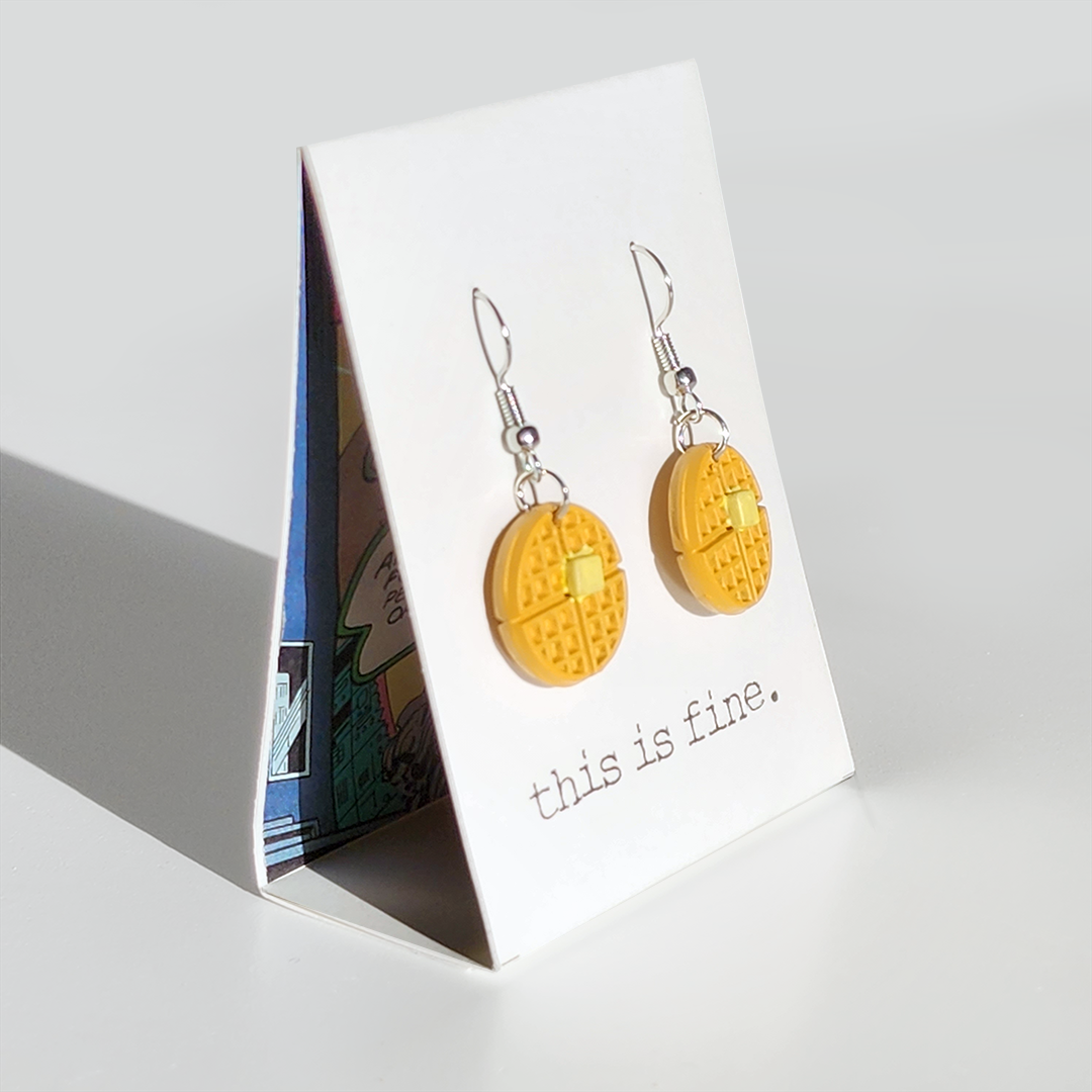 Waffly Broke Earrings
