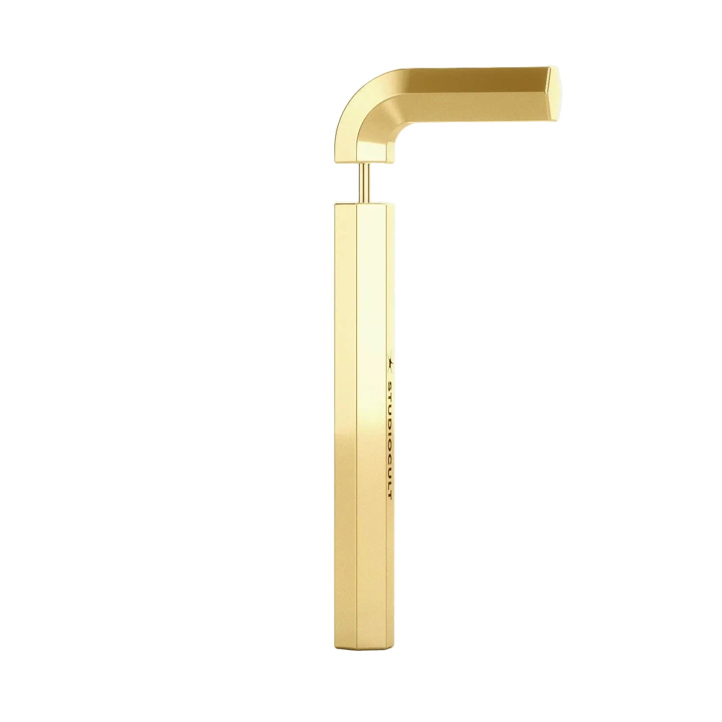 Gold Hex Key Earring